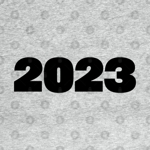 2023 Black Text Minimal Typography by ellenhenryart